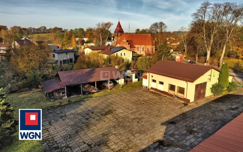 Obiekt przemysłowy/hala na  sprzedaż Barcino - Barcino I dom I hala I działka 5000m2 I Prowizja 0%